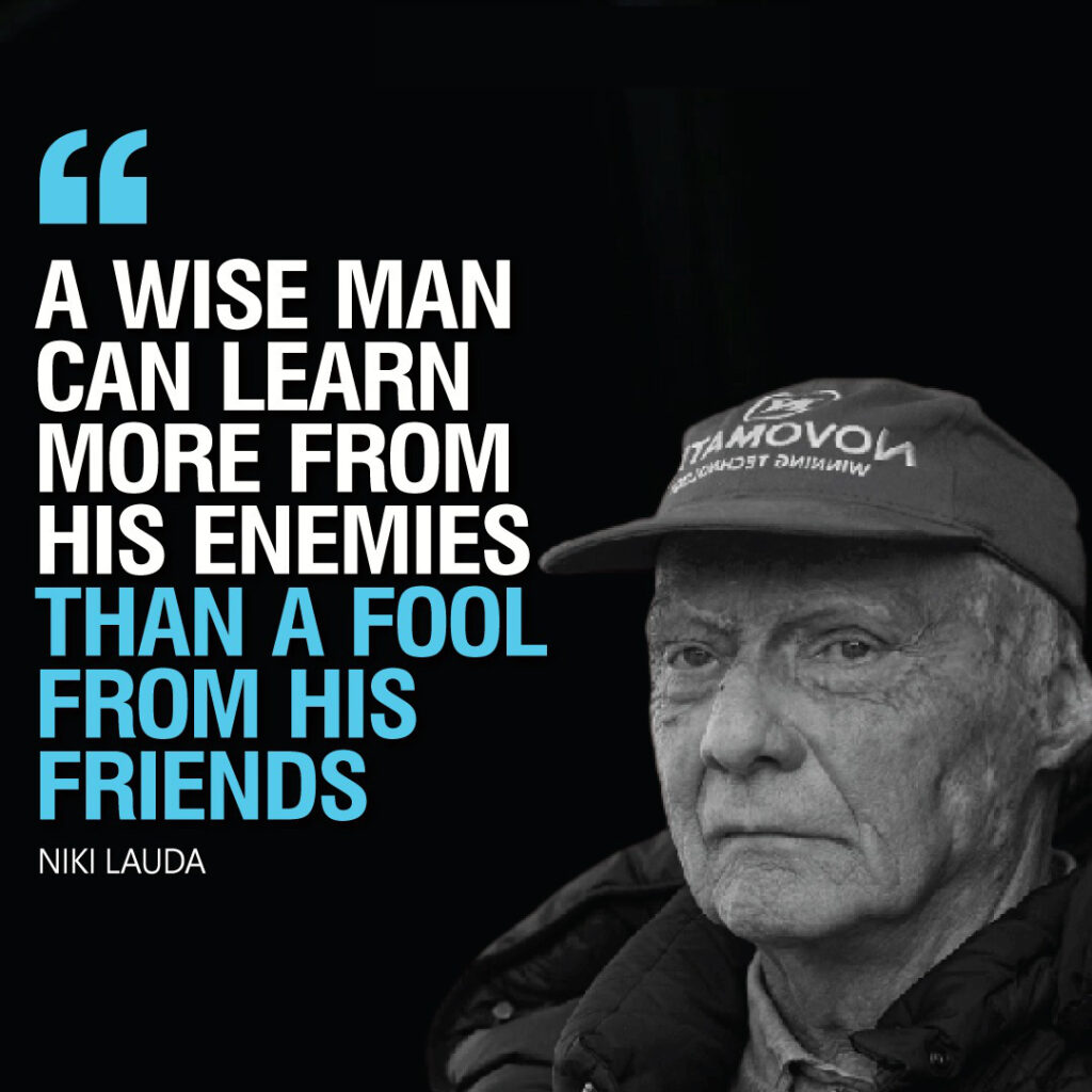 Inspirational quotes - Niki Lauda