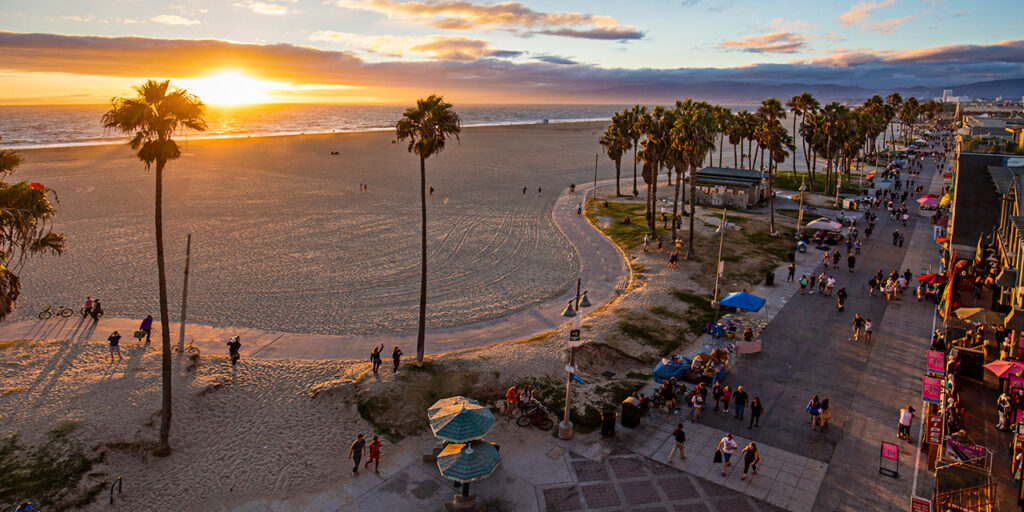 Venice Beach view